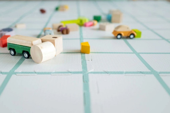 Slika Podloga za igranje 2u1 Eevaa, Hopscotch - Play&Go 