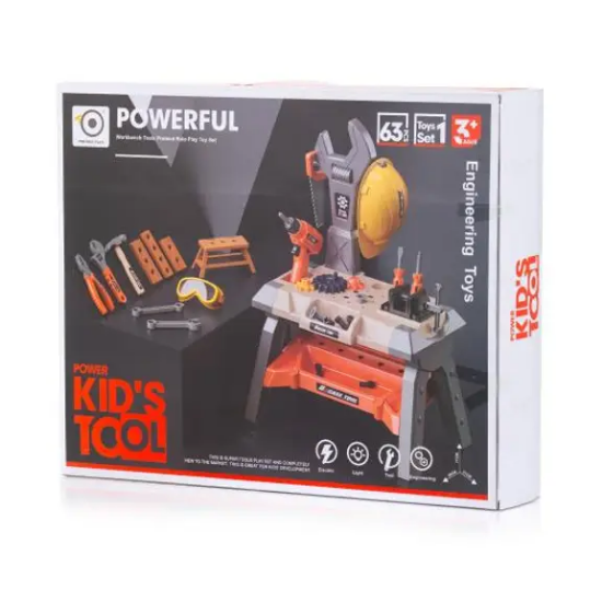 Slika ALATNI STOL SA ALATIMA 63 KOM Chipolino 