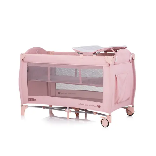 Slika Putni krevetić Bella Roza Marshmellow Chipolino 