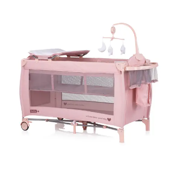 Slika Putni krevetić Bella Roza Marshmellow Chipolino 