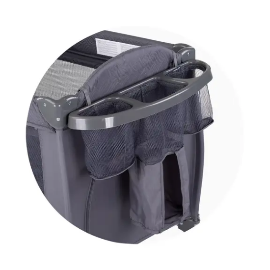 Slika Putni krevetić Bella Anthracite Chipolino 