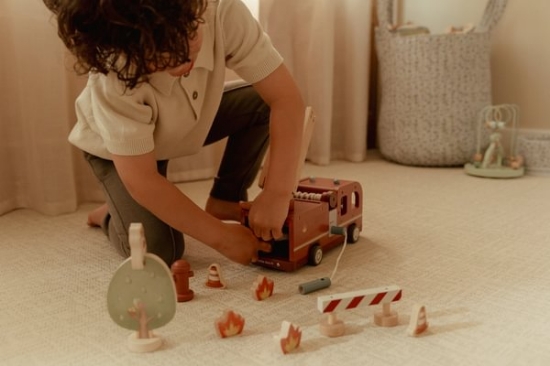 Slika Drveno vatrogasno vozilo - Little Dutch