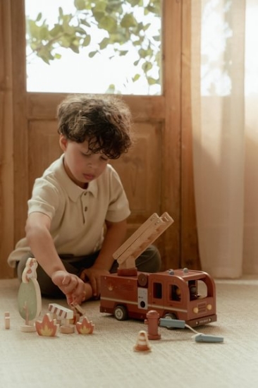 Slika Drveno vatrogasno vozilo - Little Dutch