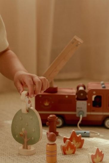 Slika Drveno vatrogasno vozilo - Little Dutch