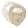 Slika Podbradak/rutica 2 kom Baby Bunny - Little Dutch