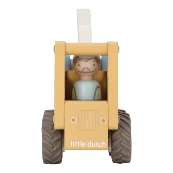 Slika Drveni kamion s dizalicom - Little Dutch
