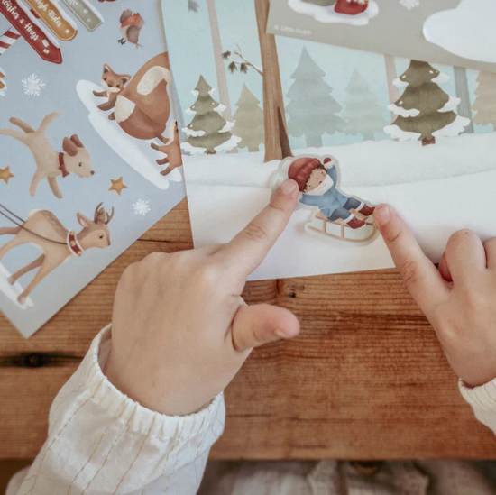 Slika Naljepnice Božićna priča - Little Dutch