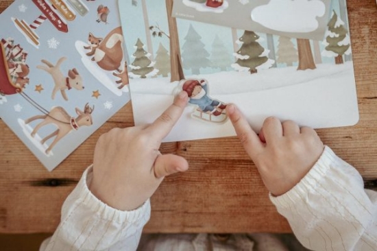 Slika Naljepnice Božićna priča - Little Dutch