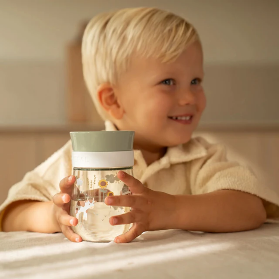 Slika Lončić za učenje pijenja 360° Little Farm - Little Dutch