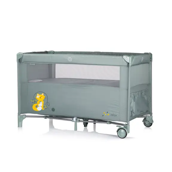 Slika Putni krevetić s pomičnom stranicom Relax - Basil Chipolino 