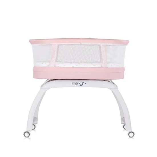 Slika Dječji krevetić/kolijevka sa LED ekranom Sogno Roza Chipolino 