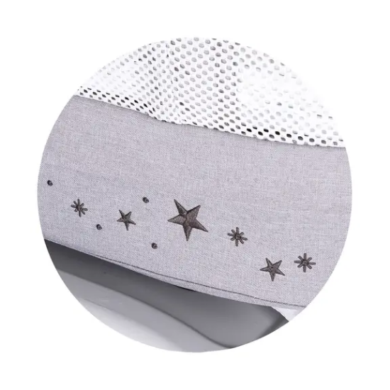 Slika Dječji krevetić/kolijevka sa LED ekranom Sogno Sivi Chipolino 