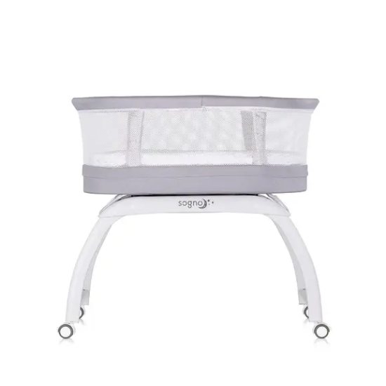 Slika Dječji krevetić/kolijevka sa LED ekranom Sogno Sivi Chipolino 