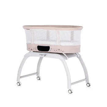 Slika Dječji krevetić/kolijevka sa LED ekranom Sogno Macadamia Chipolino 