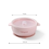 Slika Slikonska posuda s poklopcem, roza BabyOno 