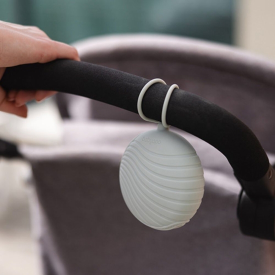 Slika Silikonska kutijica za dudu s patentnim zatvaračem, roza BabyOno 