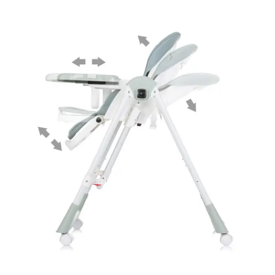 Slika Hranilica / ležaljka 2u1 Milk Shake Pastel Zelena Chipolino 