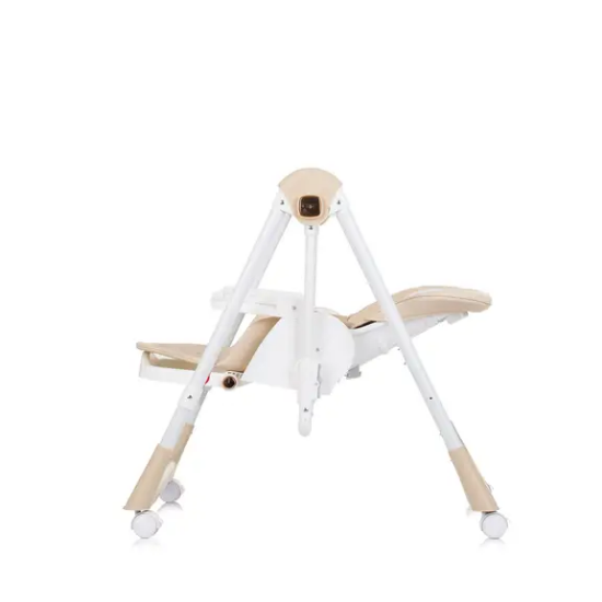 Slika Chipolino hranilica / ležaljka 2u1 Milk Shake Beige