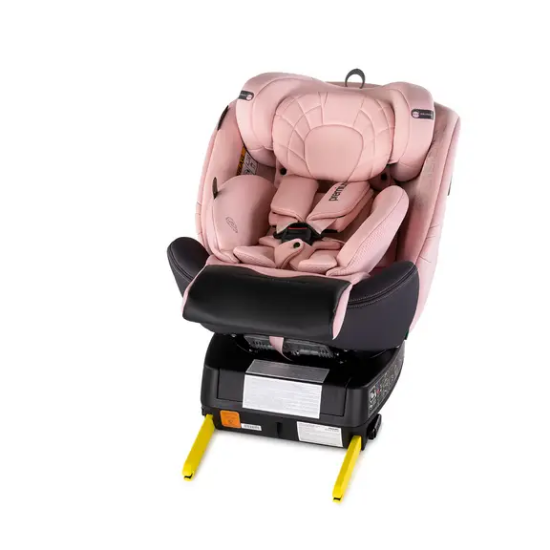 Slika Autosjedalica I-SIZE 40-150 cm ISOFIX 360 Premium Roza Marshmallow Chipolino 