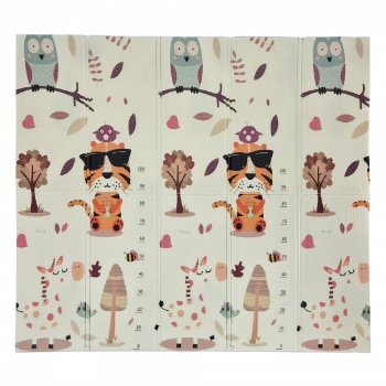 Slika Dvostrana podloga za igru Jungle 180x200 - BEBESTARS 