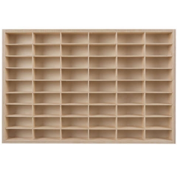 Slika Drvena polica za autiće