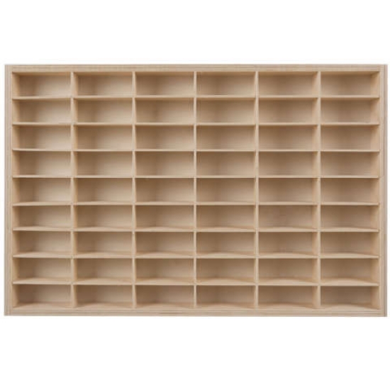 Slika Drvena polica za autiće