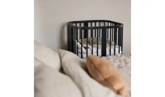 Slika Waldin krevetić 7u1 s madracem GRAPHITE