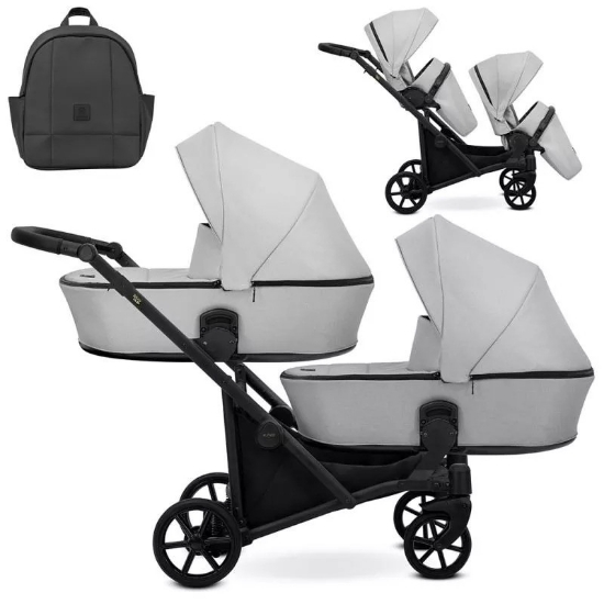 Slika Kunert 2u1 dječja kolica za blizance BRAV DUO