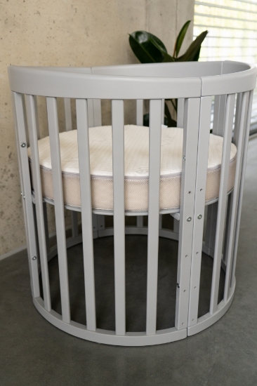 Slika Waldin Oval krevetić 7u1 s madracem