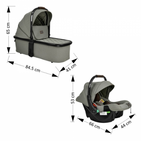 Slika Mirage 3u1 dječja kolica BEBESTARS 