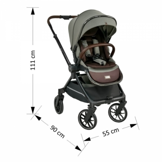 Slika Mirage 3u1 dječja kolica BEBESTARS 