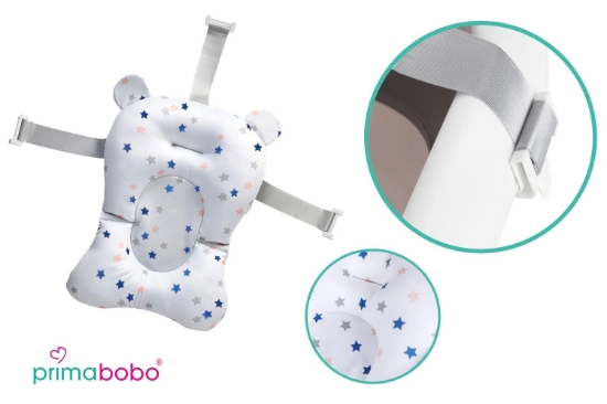 Slika Sklopiva kadica s termometrom i jastučićem PREMIUM 