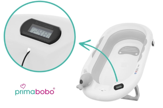 Slika Sklopiva kadica s jastučićem i termometrom OLA