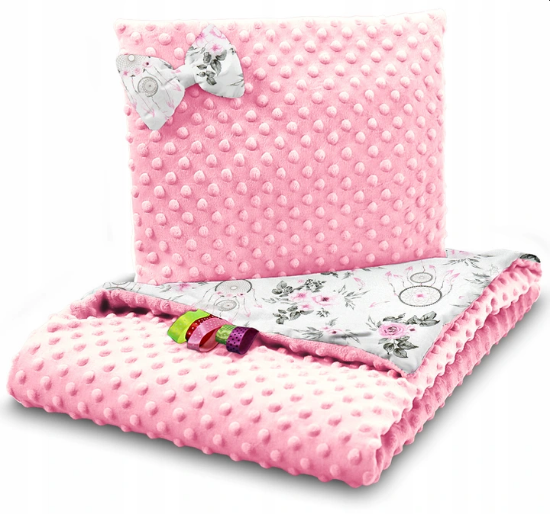 Slika Dvostrana minky dekica + jastuk - Babymam