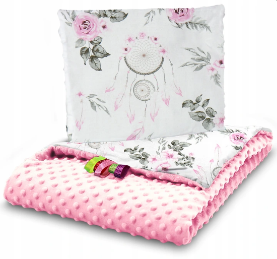 Slika Dvostrana minky dekica + jastuk - Babymam