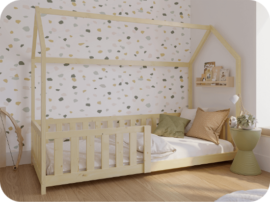 Slika Dječji krevet kućica D7