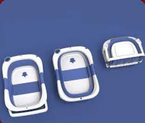 Slika Dvostruko sklopiva kadica s jastukom COMPACT 