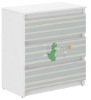 Slika Komoda za dječju sobu s motivom R-3