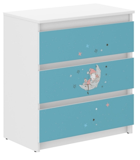 Slika Komoda za dječju sobu s motivom R-3