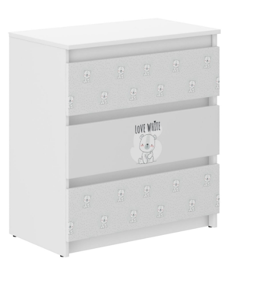 Slika Komoda za dječju sobu s motivom R-3