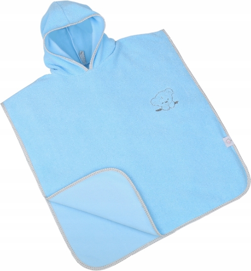 Slika Pončo za kupanje s kapuljačom - BABYMAM 