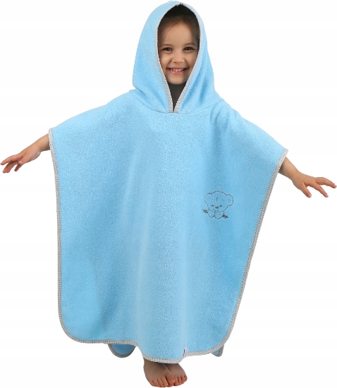 Slika Pončo za kupanje s kapuljačom - BABYMAM 