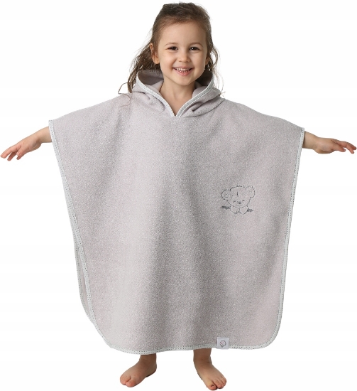 Slika Pončo za kupanje s kapuljačom - BABYMAM 