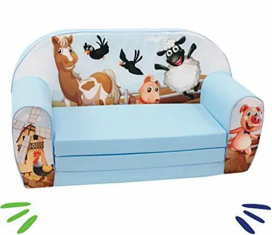 Slika Dječja dvostruka fotelja - na razvlačenje DT2