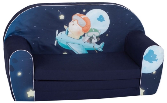 Slika Dječja dvostruka fotelja - na razvlačenje DT2