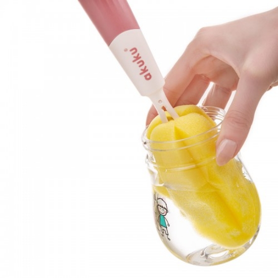 Slika Silikonska 3u1 četka za bočice