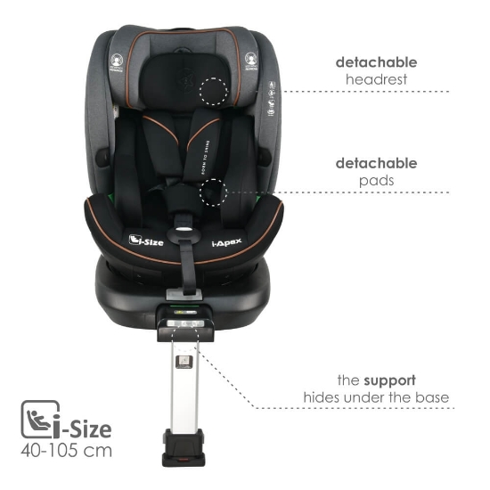 Slika Autosjedalica i-Apex i-Size 360° BEBESTARS 