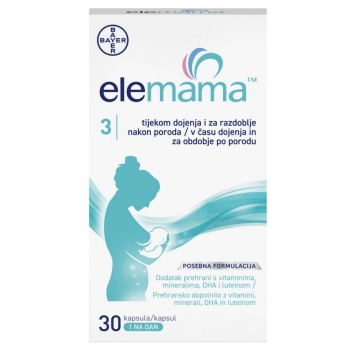 Slika Elevit Elemama kod dojenja i nakon poroda 30 tableta