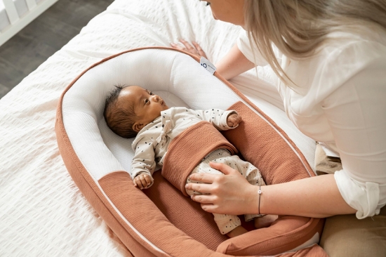 Slika Gnijezdo za bebe Tetra Jersey Terracotta - Doomoo
