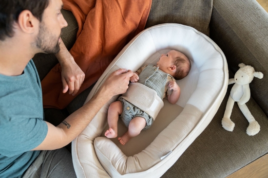 Slika Gnijezdo za bebe Tetra Jersey Sand - Doomoo